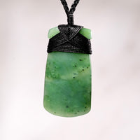 2" Canadian Jade Toki Pendant #2498