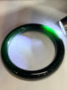 Siberian Jade Round Bangle Natural Jade Bracelet 53mm #1421