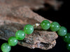 14k 8mm Polar Jade Beaded Bracelet #2587