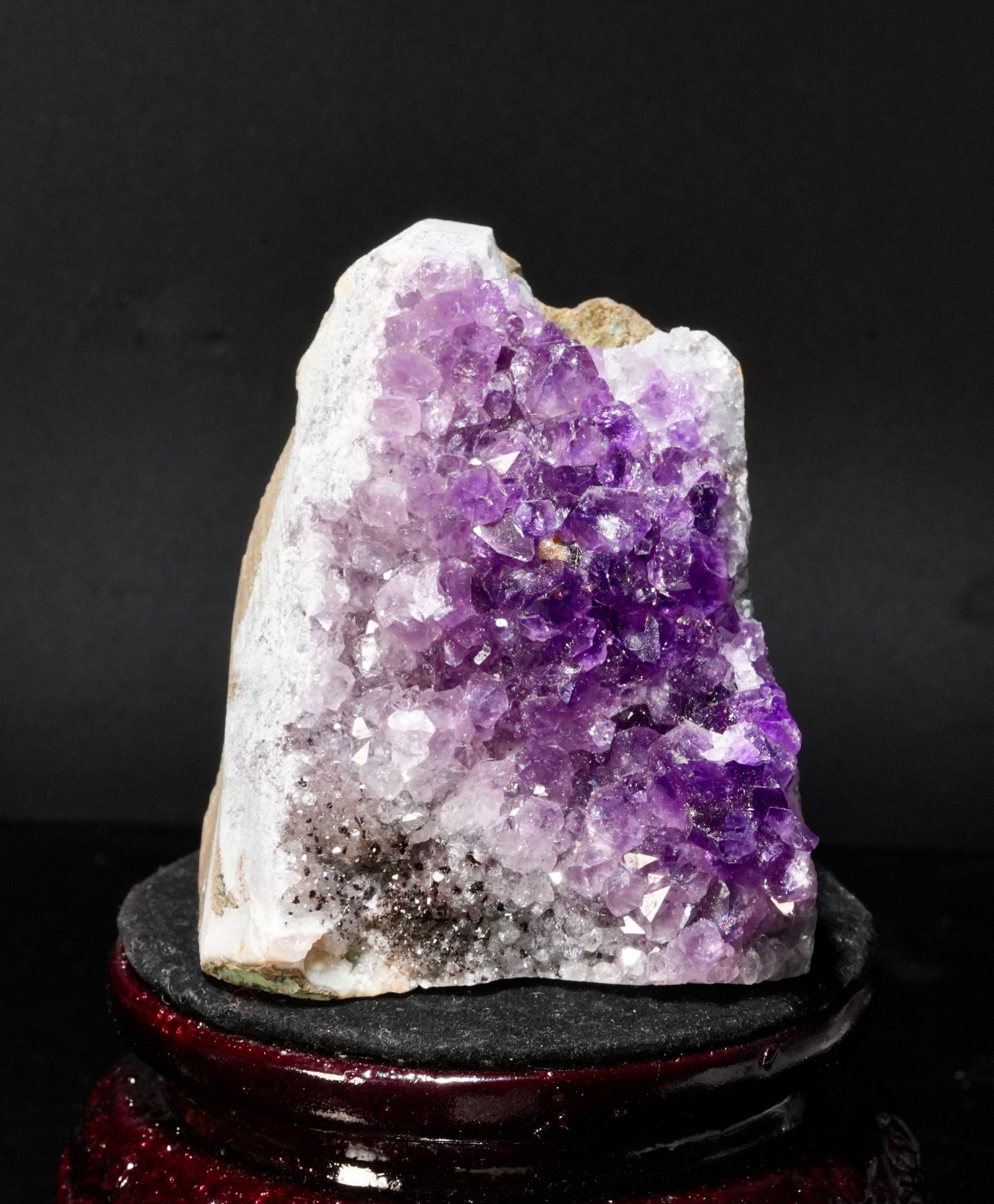 Amethyst Cluster Stone Base Cut (0.83LB) #2796