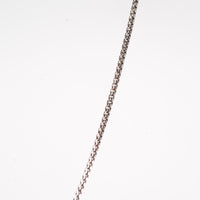 Adjustable Round Box 925 Sterling Silver Chain #1