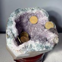 Amethyst Treasure Bowel Natural Geode (5.74 LB) #3092