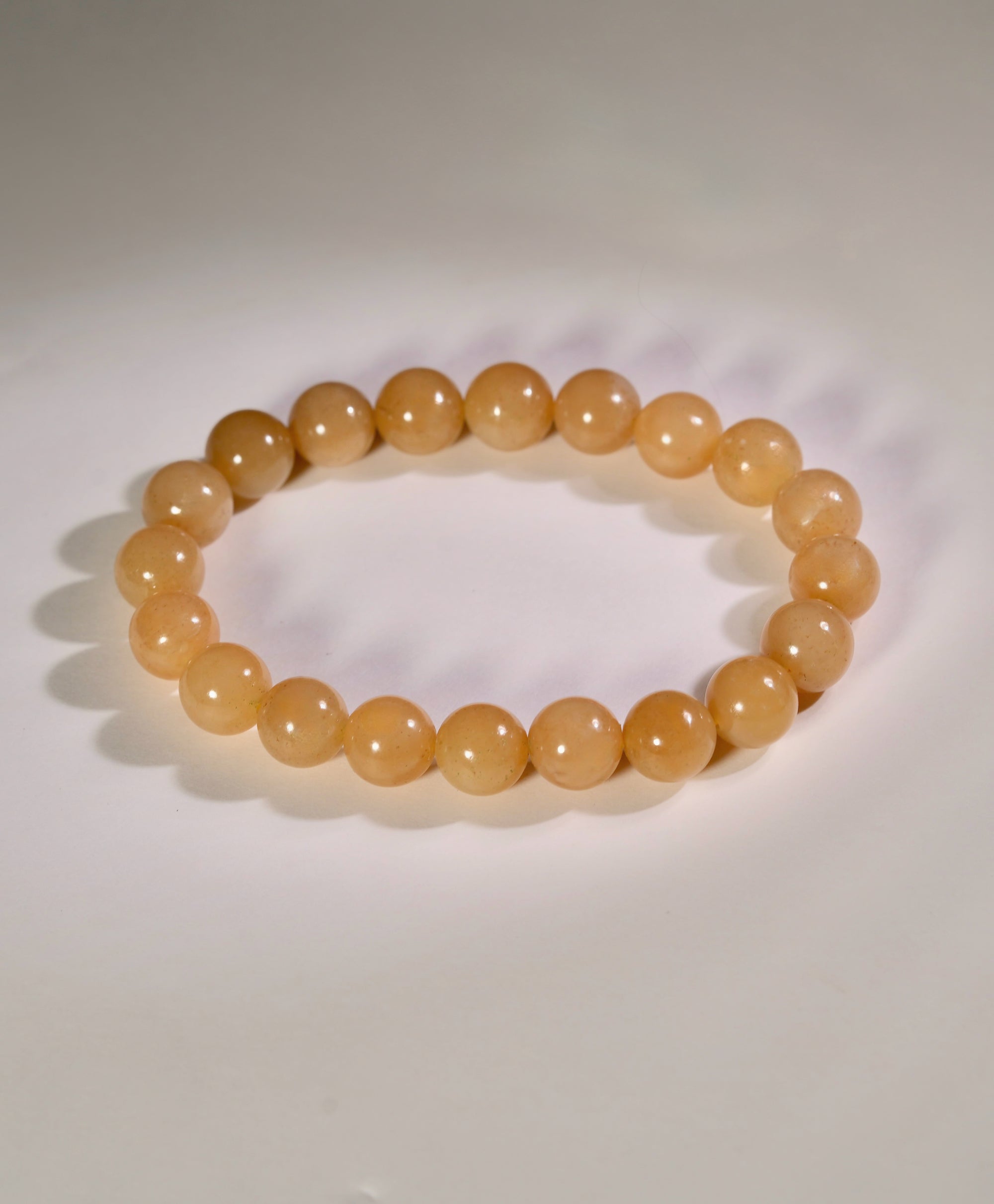 Siberian Jade Honey Jade Bracelet 10mm Natural Jade #2768