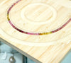3.5mm Tourmaline Necklace 14K Clasp #2233