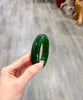 Siberian Jade Bangle Spinach Green Red Skin No.7 Mine Natural Jade Bracelet 59mm #133