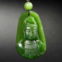 Polar Jade Guanyin Pendant #2776