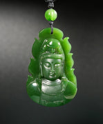 Polar Jade Guanyin Pendant #2778