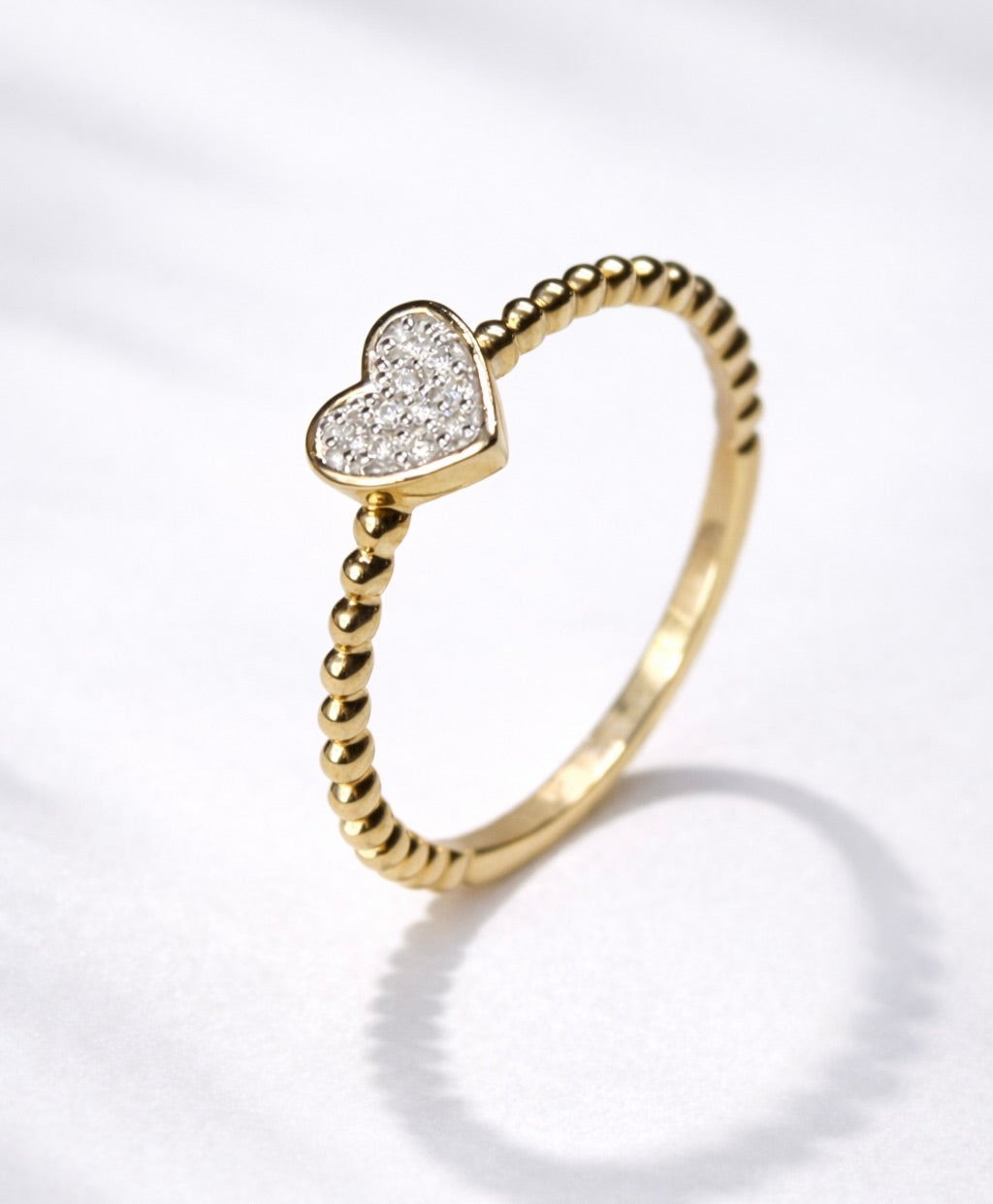 永恒的爱 10k 钻石戒指 #1558