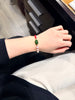 Siberian Jade Hetian Jade Bracelet Red Cord Top Grade #1582