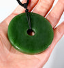 Siberian Jade PI Harmony Donut Peace Buckle Pendant #3070