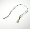 Hetian Jade Pendant Rich Bean Peapod Pendant Natural Jade 28mm #1492