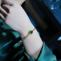 14K Ammolite Bracelet  #2123