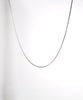 24" Round Snake 925 Sterling Silver Chain #1