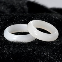 Top Grade White Jade Ring #383
