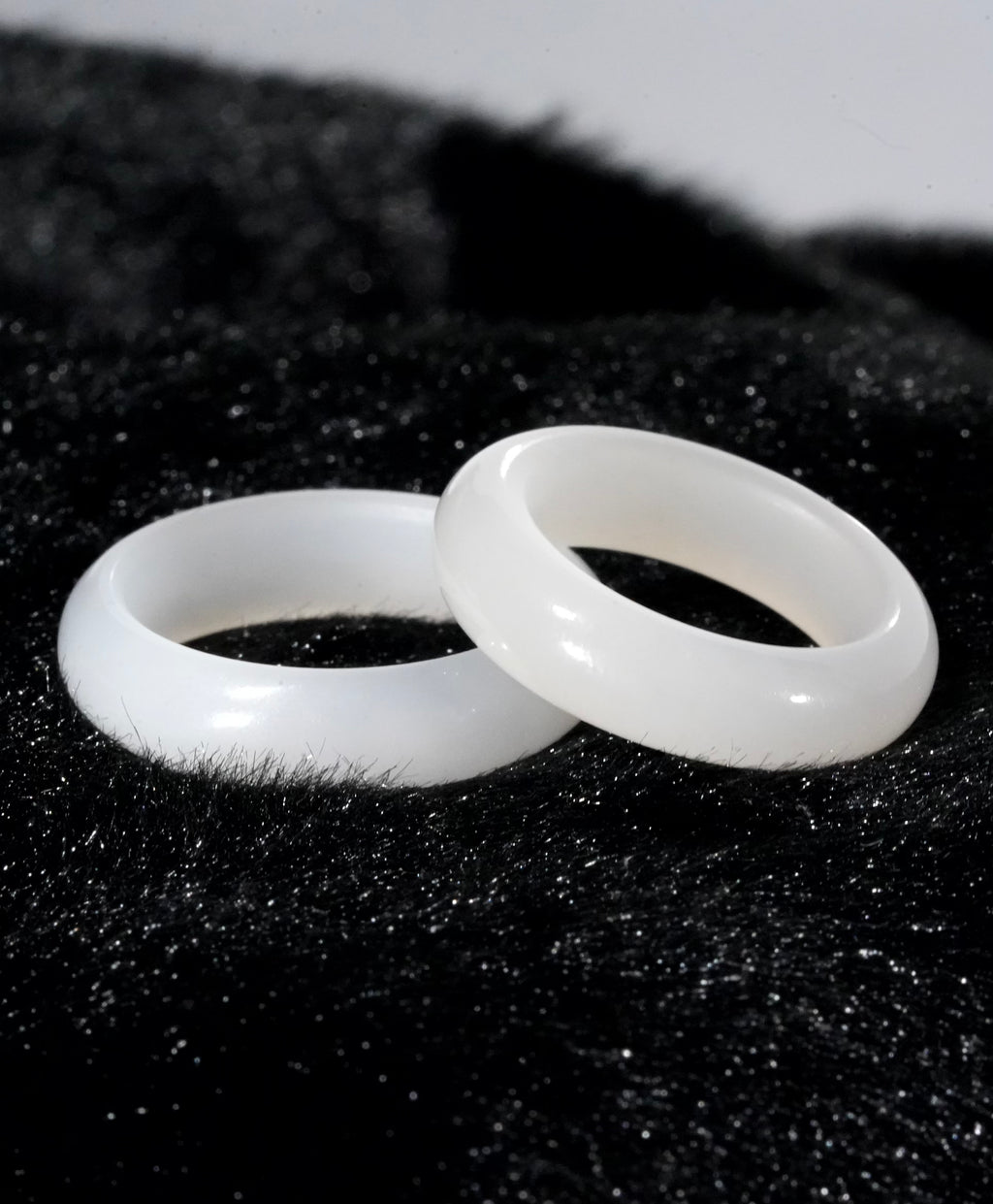 Top Grade White Jade Ring #383