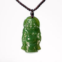 Jade Standing Happy Buddha #1129
