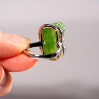 Good Fortune Jade Pixiu Ring #2024
