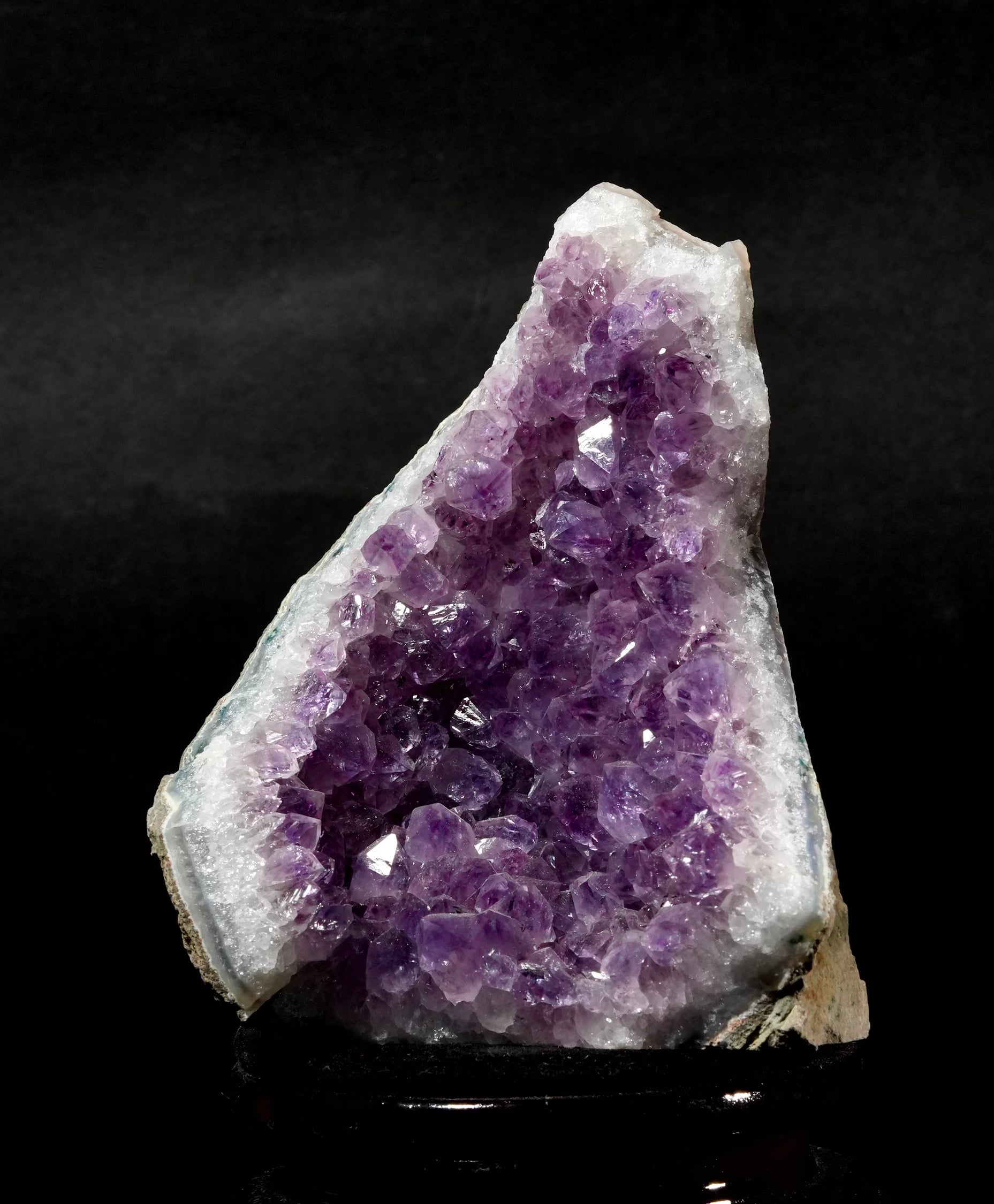 Amethyst Cluster Stone Base Cut (1.57LB) #3059