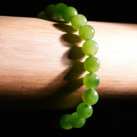 8mm Polar Jade Beaded Bracelet #2762