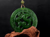 Canadian Jade Dragon Pendant  #1139