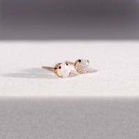 14K Rainbow Opal Ear Studs #2206