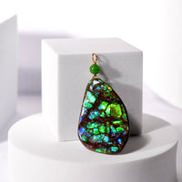 Ammolite Pendant #1331