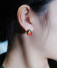 18K AMMOLITE EARRINGS #1765