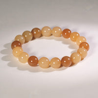 10mm Siberian Brown Jade Bracelet #2772