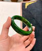 AAA Polar Jade Bangle 57.5mm #2467