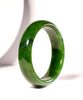 Canadian Polar Jade Bangle Natural Jade Bracelet A Grade 58.5mm #1358