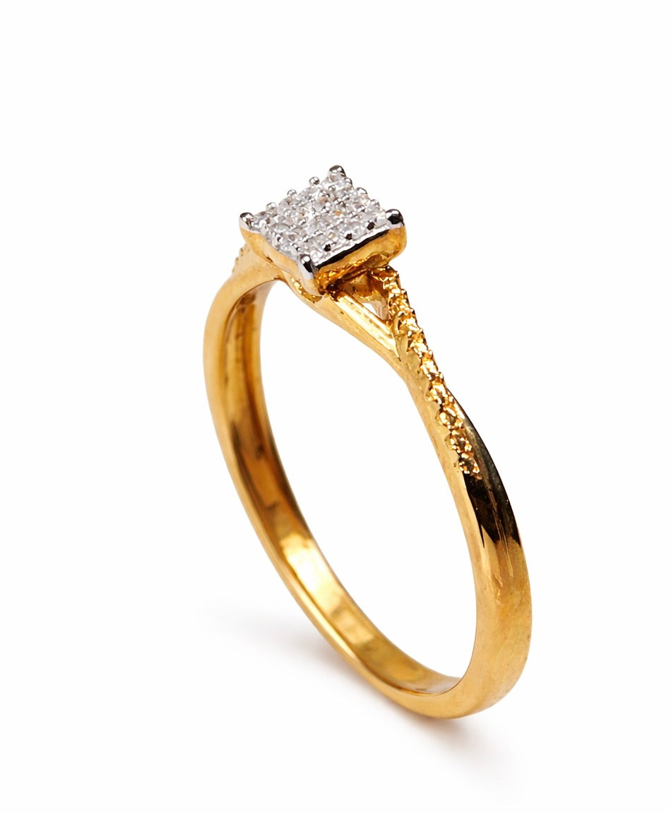 永恒的爱 10k 钻石戒指 #1561