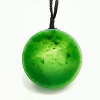 SIMPLE ROUND WORRY STONE PENDANT #1118