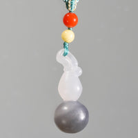 Hetian Jade Gourd Pendant #2914