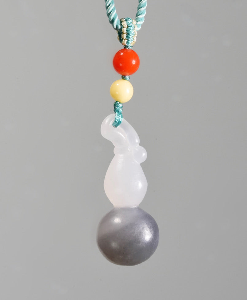 Hetian Jade Gourd Pendant #2914