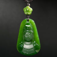 Polar Jade Guanyin Pendant #2775