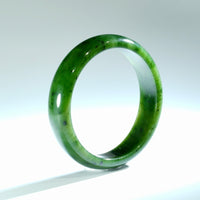 A CANADIAN JADE BANGLE 60.5MM #1501