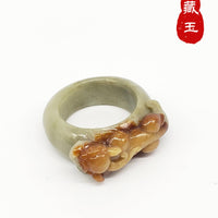 Jadeite Thumb Ring #1910