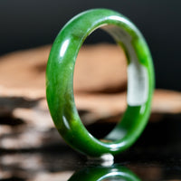 AA CANADIAN JADE BANGLE 56MM #2373