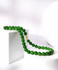 10mm Siberian Jade Beaded Bracelet Necklace #3027