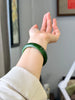 Canadian Polar Jade Bangle Natural Jade Bracelet AAA Grade 58mm #2410