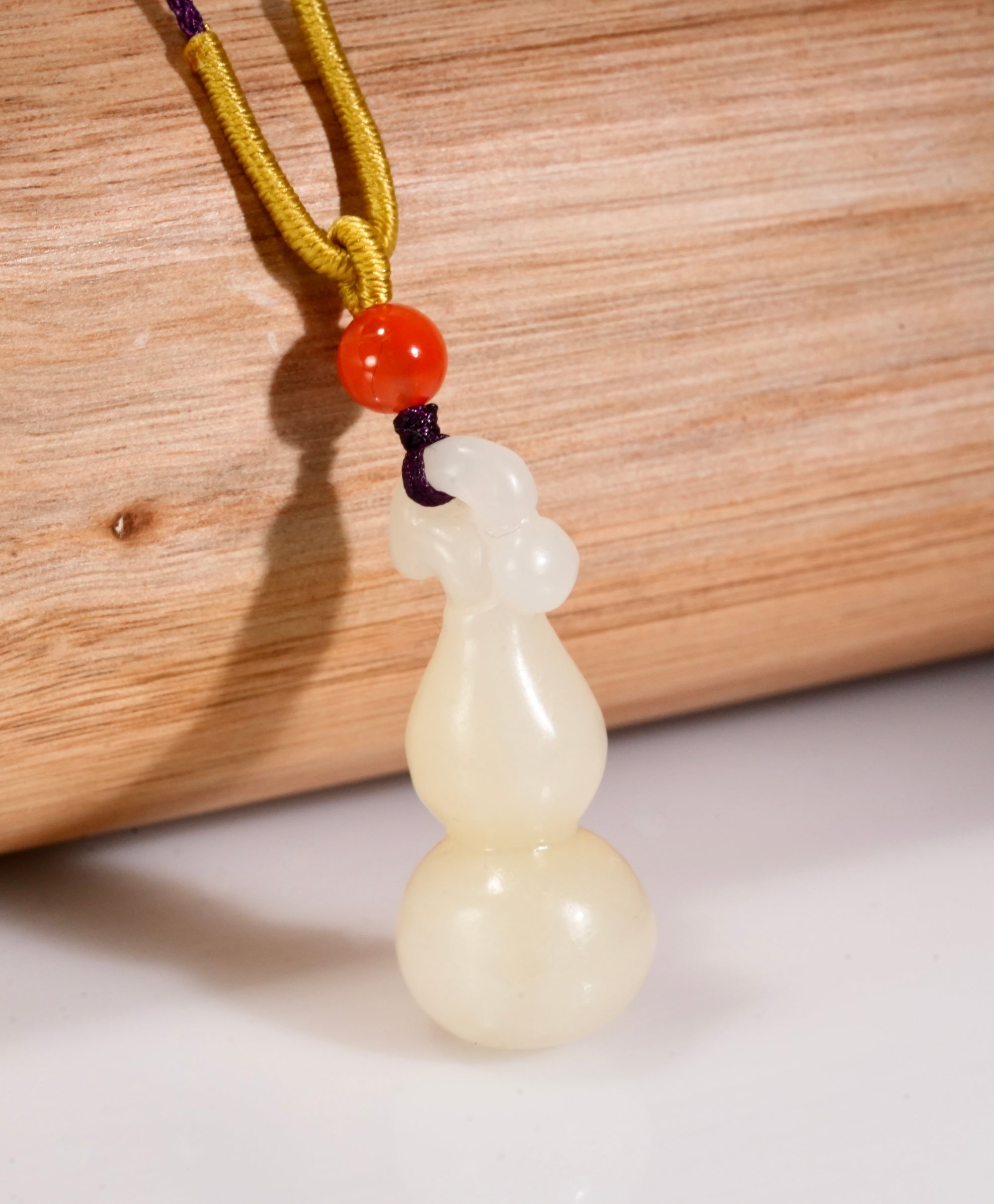 Hetian Jade Gourd Pendant #2908