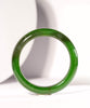 Canadian Polar Jade Bangle Natural Jade Bracelet A Grade 55.3mm #1351