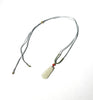Hetian Jade Pendant Rich Bean White Peapod Pendant Natural Jade 28mm #1494