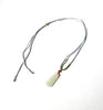 Hetian Jade Pendant Rich Bean White Peapod Pendant Natural Jade 28mm #1494