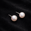 Akoya Pearl Ear Studs 7mm 925 Silver #1455