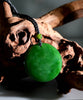 Siberian Jade Safe and Sound/Peace Round Pendant #3076