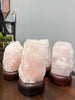 Natural Rose Quartz Light Lamp