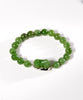 Pixiu Jade Beaded Bracelet #1810