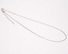 Adjustable Round Box 925 Sterling Silver Chain #1
