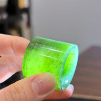 Jade Thumb Ring  #1574